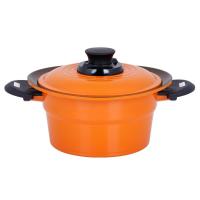 爱丽思IRIS 无需添加水锅具汤锅 营养不流失 MKS2P20橙