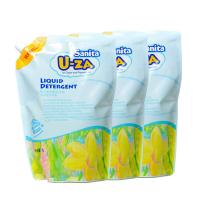 U-ZA婴儿洗衣液(补充装)1000ml*3 韩国原装进口 宝宝洗衣液