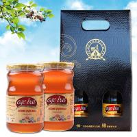 土耳其原装进口壹佰乐百花蜂蜜经典黑礼盒套装(460G*2)