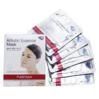韩国原装进口PUREDERM静美熊果苷精华美白面膜25ml×5片