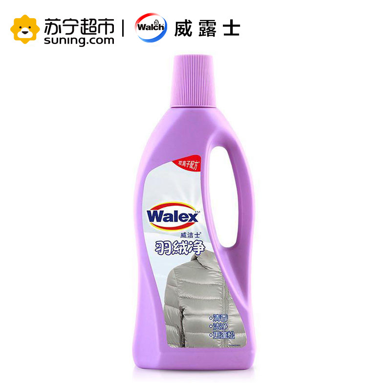 威洁士(walex) 羽绒净 通用手洗羽绒洗衣液 500ml瓶装 威露士(Walch)出品