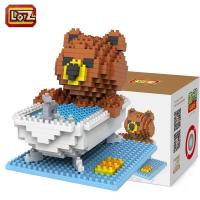 loz积木 布朗熊-沐浴 9429