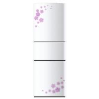 容声(Ronshen)BCD-202M/Q 202升 时尚面板中门软冷冻即时切VC养鲜三门时尚家用电冰箱(花之韵)