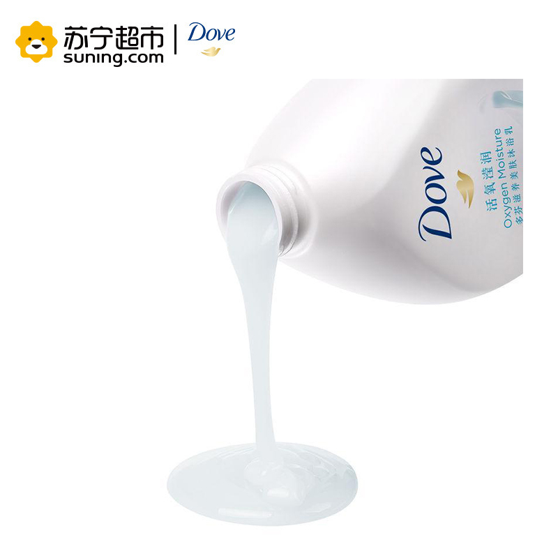 多芬(Dove) 滋养美肤沐浴乳 清氧滢润720g[联合利华]