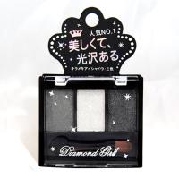Diamond Girl 晶灿星砂三色眼影-暗夜精灵 眼影膏/眼影笔/眼影刷/眼影霜/珠光眼影粉/眼影盘/眼影冻