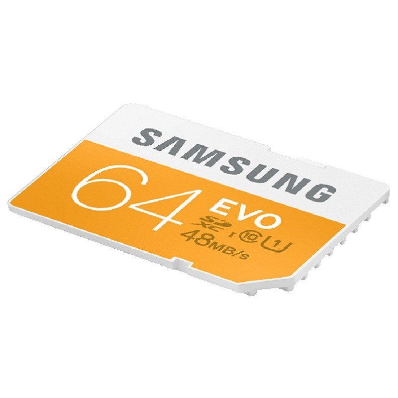 三星(SAMSUNG) SD存储卡 64G(CLASS10 48MB/s) EVO升级版