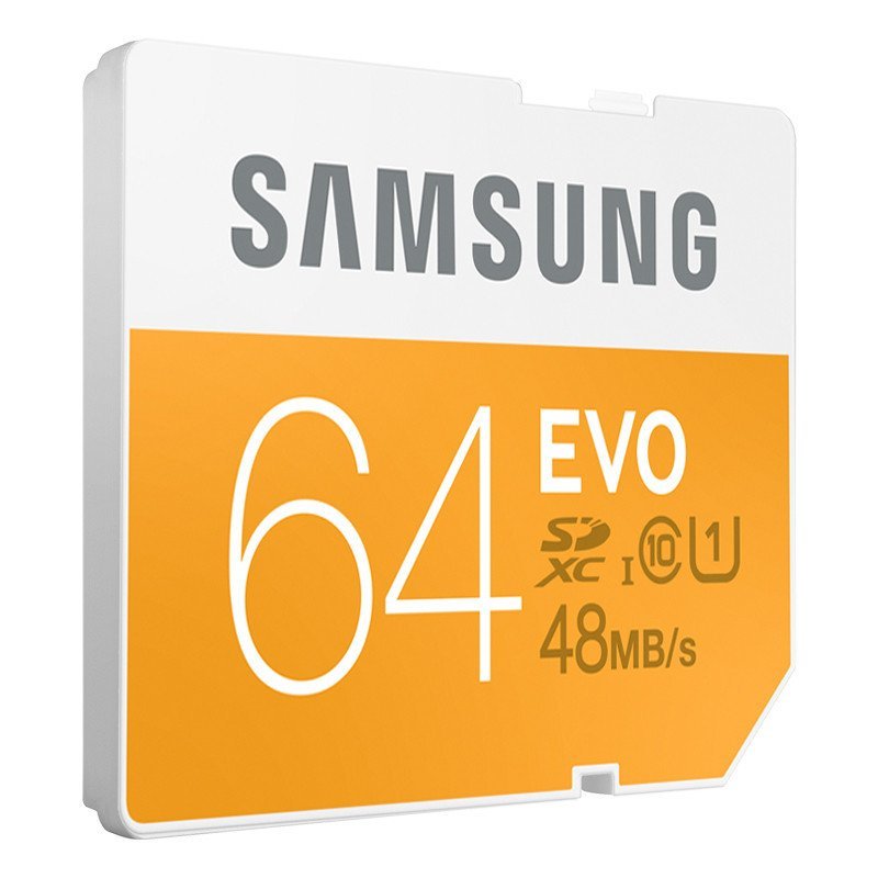 三星(SAMSUNG) SD存储卡 64G(CLASS10 48MB/s) EVO升级版