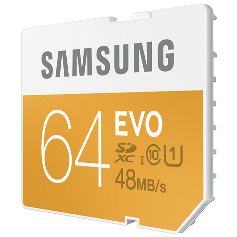 三星(SAMSUNG) SD存储卡 64G(CLASS10 48MB/s) EVO升级版