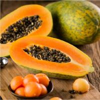 [苏宁超市]精选海南木瓜 (约0.6kg/粒)2粒/组