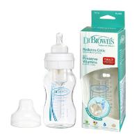 Dr.Brown 布朗博士 8安士/240ml 玻璃 宽口 婴儿奶瓶 No.863
