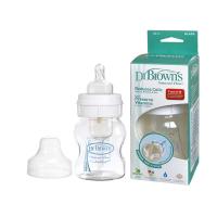 Dr.Brown 布朗博士 4安士/120ml 玻璃 宽口 婴儿奶瓶 No.563