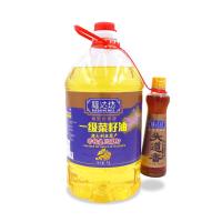 福达坊 一级菜籽油 5L+252ml(头道香初榨芝麻油)