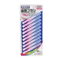 [苏宁超市]奈森克林I型新双色牙间刷10入(sss)30g