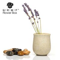 仙花盒子苏宁特供 普罗旺斯的问候礼盒装花束 永生花速递