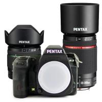 宾得(PENTAX) K-3 单反套机 +DA18-55+55-300mm WR 防水镜头 黑色
