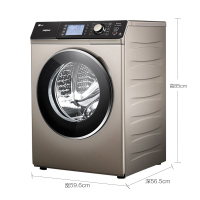 三洋(SANYO) DG-F75366BPG 7.5公斤 直驱变频 滚筒洗衣机