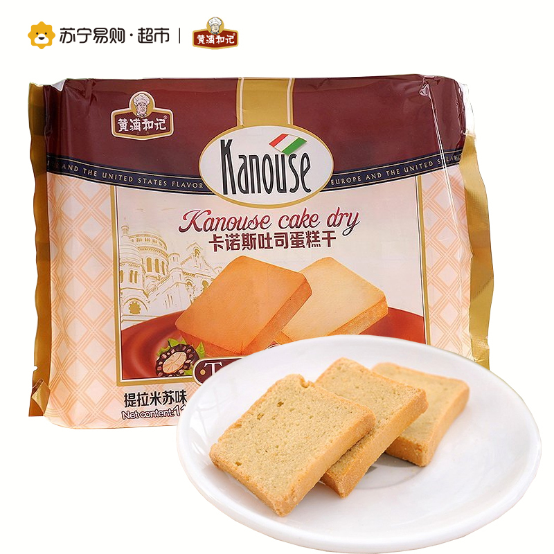 黄浦和记 吐司蛋糕干 (提拉米苏味)116g/袋