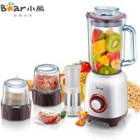 小熊(Bear) 料理机LLJ-A12A1 旋钮式简易操控 三档安全漏电保护 搅拌机 婴儿辅食机 家用绞肉干磨机