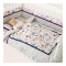 [苏宁自营]龙之涵宝宝纯棉床品十件套 婴儿床围被罩大套件 双胆棉花被子 婴幼儿床上用品 60*105cm