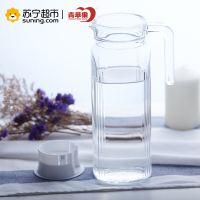 青苹果玻璃冷水壶无铅透明凉水壶家用玻璃果汁壶创意水瓶水具扎壶EH1005-1