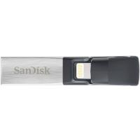闪迪(SanDisk)iXpand V2欢欣i享32GB 苹果手机 电脑双用U盘 USB3.0银色