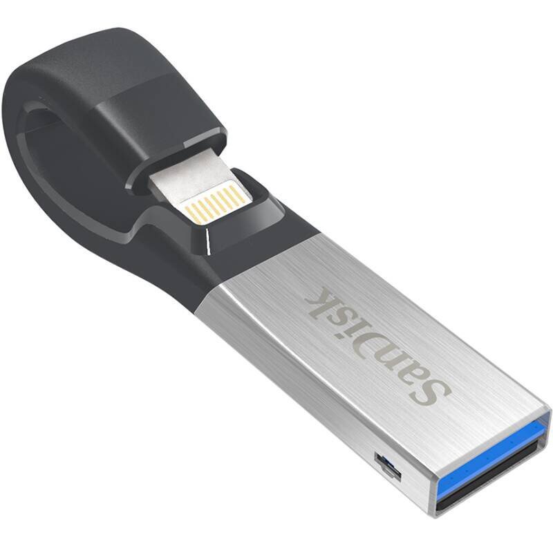 闪迪(SanDisk)苹果手机U盘 电脑双用U盘 64GB 欢欣i享 苹果MFI认证 iXpand