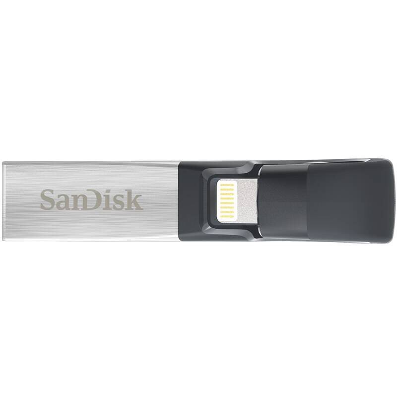 闪迪(SanDisk)苹果手机U盘 电脑双用U盘 64GB 欢欣i享 苹果MFI认证 iXpand