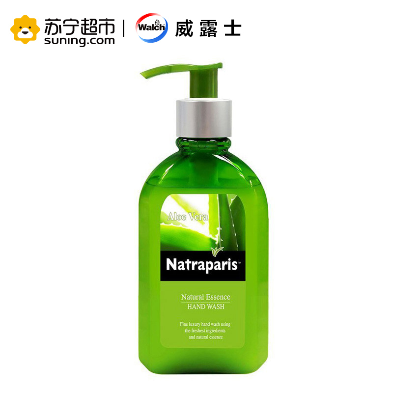 威露士健康沐浴露清新青柠1L+十八本草洗手液芦荟150ml