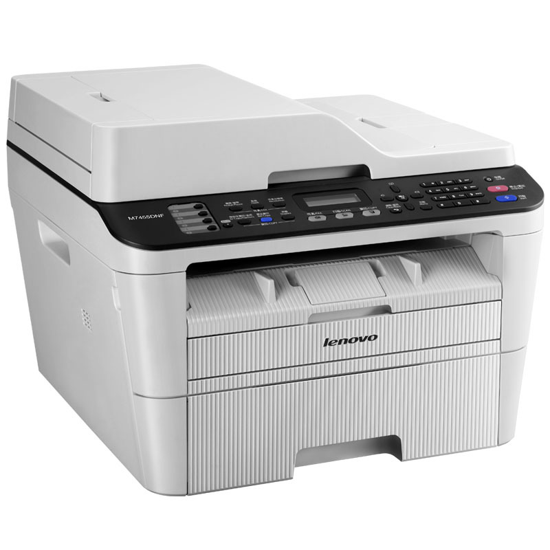 联想(Lenovo)M7455DNF 黑白激光一体机 (打印 复印 扫描 传真)