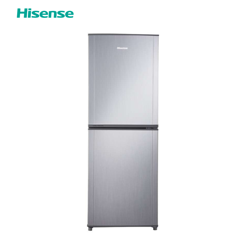 海信(Hisense)BCD-181F/A 181升 双门冰箱 抑菌保鲜 节能技术 食物分类存储 小冰箱 (流光银)