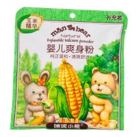 咪呢小熊婴儿爽身粉100g(补充装)