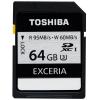 东芝(TOSHIBA)EXCERIA 极至瞬速 U3 SDHC-64G 读95M写60M 支持4K高清