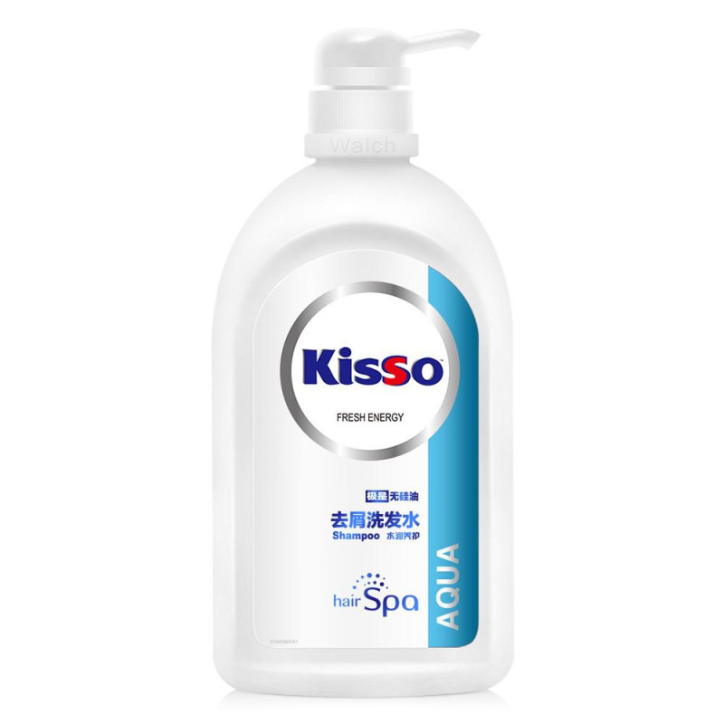 [苏宁易购超市]kisso极是无硅油去屑洗发水水润养护600ml+发膜精华护发素600ml威露士出品