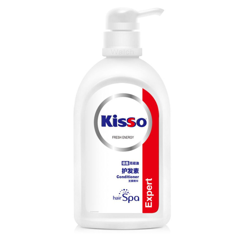 [苏宁易购超市]kisso极是无硅油去屑洗发水水润养护600ml+发膜精华护发素600ml威露士出品