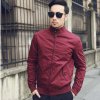 WARMMEMORY男士纯棉时尚商务休闲简约夹克K5MS001