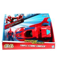孩之宝 漫威系列蜘蛛侠动感豪华战斗赛车