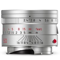 Leica/徕卡M 50mm/f2.4 镜头(银色) 莱卡m 50 2.4镜头货号11681