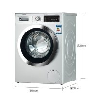 博世(BOSCH) XQG90-WAS286681W 9公斤 变频降噪滚筒洗衣机(银色)