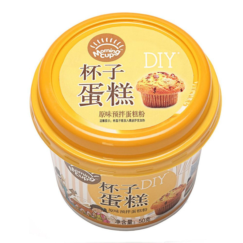 [苏宁易购超市]金龙鱼MorningcupDIY杯子蛋糕原味预拌50g