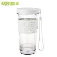 思乐谊sanoe便携杯GO CUP白色 密封 防烫 隔热