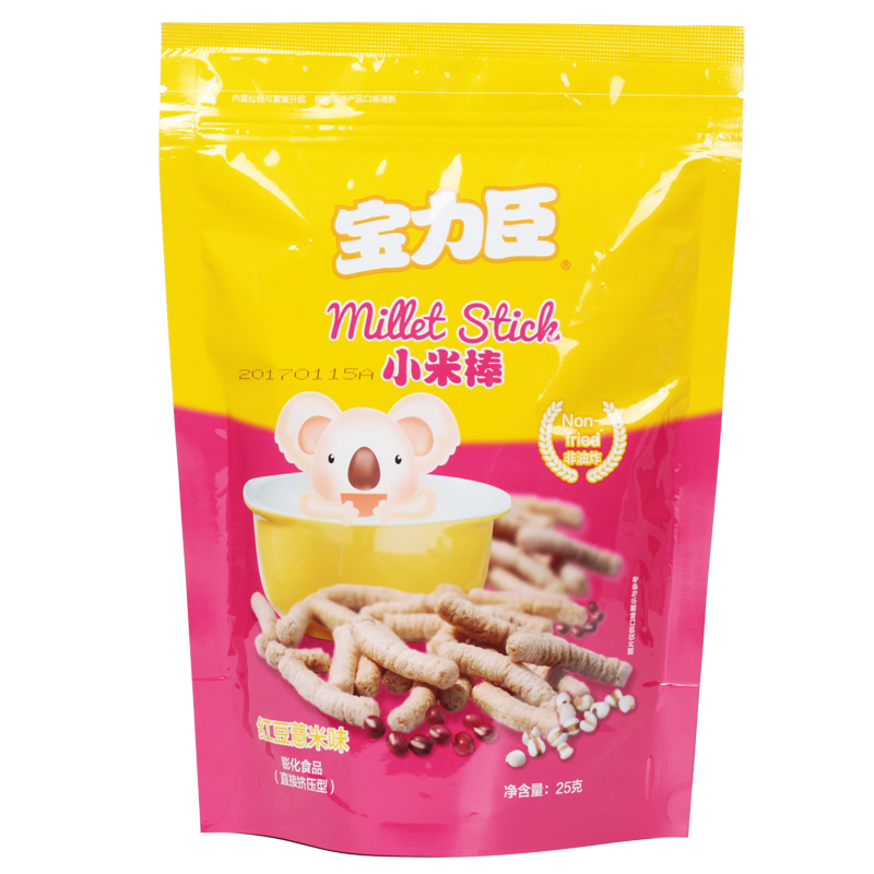 宝力臣小米棒红豆薏米味25G 国产