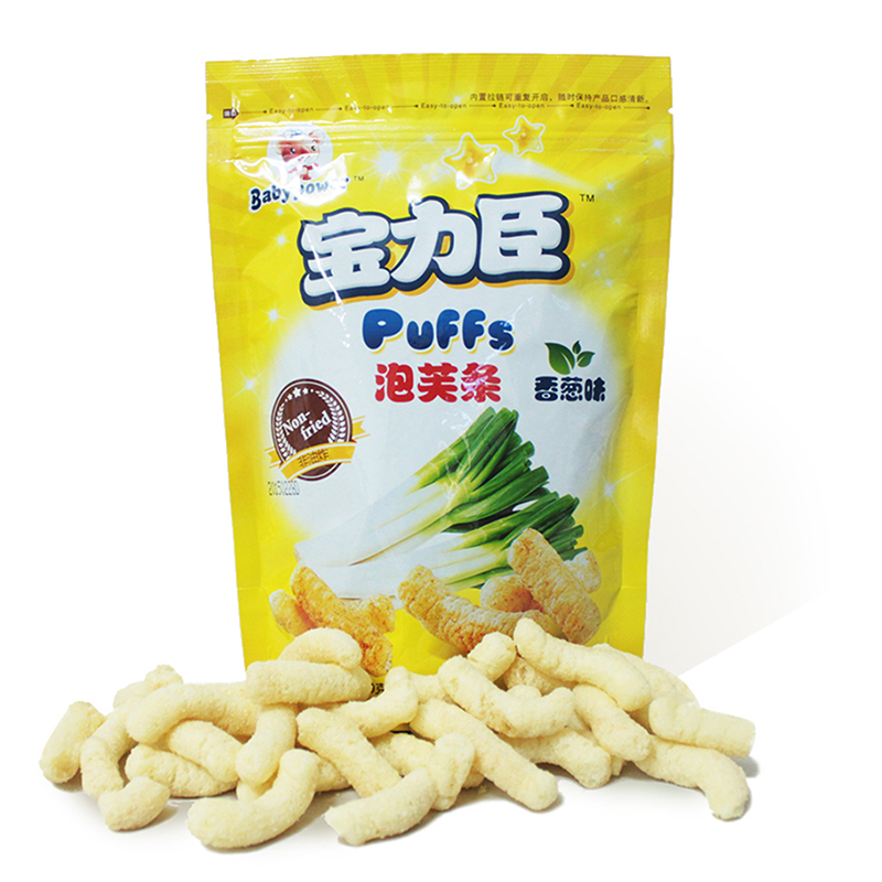宝力臣泡芙条香葱味30G