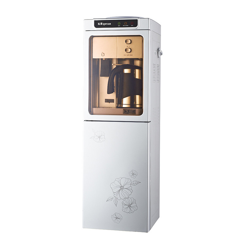 沁园(QINYUAN)柜式温热型饮水机YR-10(YL8283X) 1000W 沸腾胆