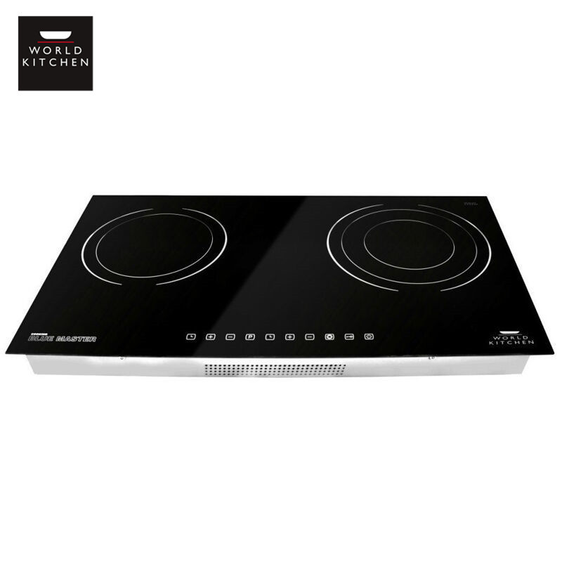 康宁蓝光微晶双孔嵌入式电陶炉 双孔电陶炉+VSD3.5