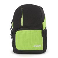 CADEN卡登 D5佳能6D 700D 7D 5D3尼康D7100时尚单反相机包 单肩休闲背包 专业斜跨摄影背包(绿色)