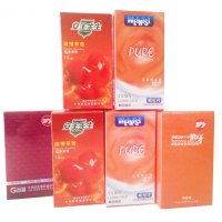 诺丝 倍力乐 44只全能组合装[诺丝 超薄激情型12片+纯正12片]+[倍力乐 G点套香氛10只+狼牙套热感型10只] 避孕套 安全套 成人用品 情趣用品