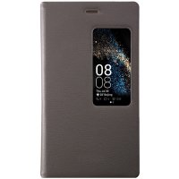 华为 HUAWEI P8 原装保护套 P8智能开窗休眠手机壳 华为P8翻盖式皮套 P8保护套 保护壳正品