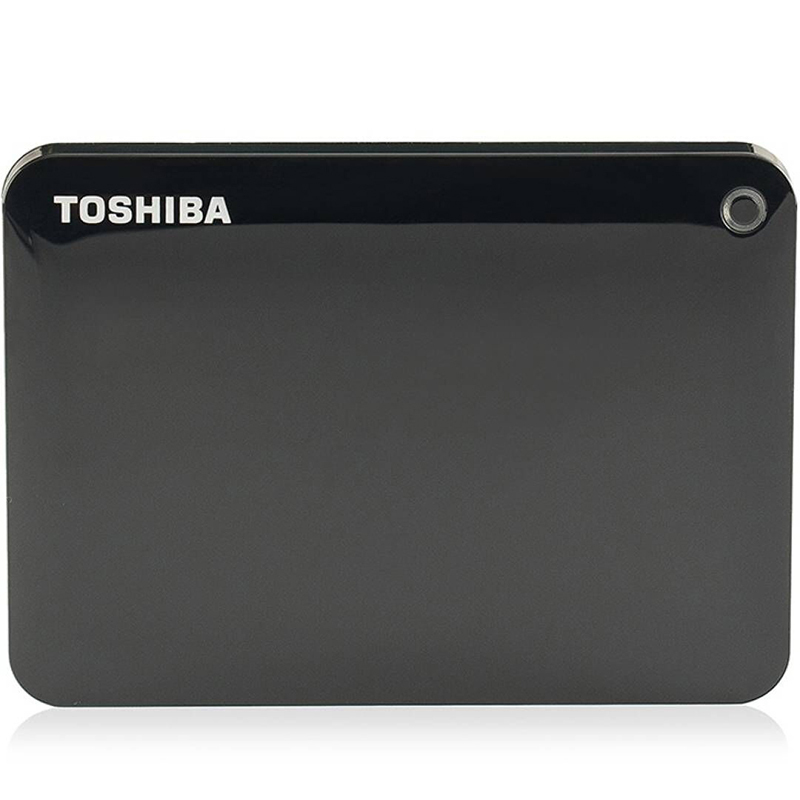 [赠硬盘包]东芝(TOSHIBA)V8 CANVIO高端分享系列500G 移动硬盘 2.5英寸USB3.0 经典黑