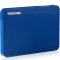 [赠硬盘包]东芝(TOSHIBA)V8 CANVIO高端分享系列1TB 移动硬盘 2.5英寸USB3.0 神秘蓝