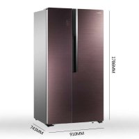 容声冰箱 BCD-610WKS1HPG(光印棕)